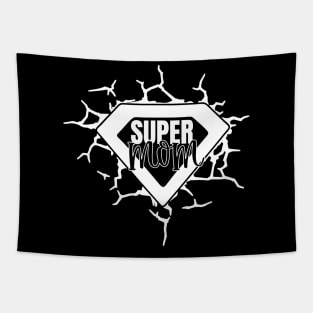 Super Mom Mothers Day Gift Tapestry