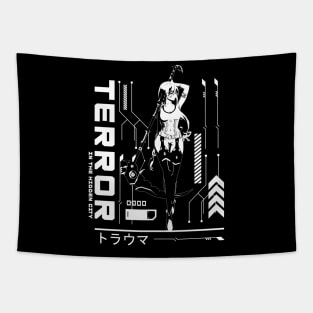 Terror in the Hidden City Sci fi Tapestry