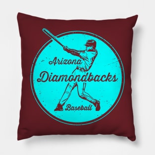 Vintage Diamondbacks Pillow