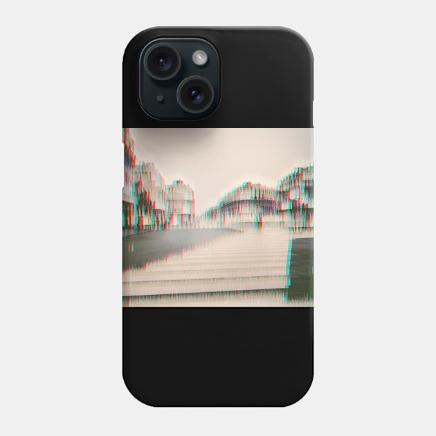 Glitchy Street Phone Case by s.elaaboudi@gmail.com