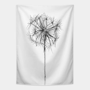 Dandelion Wish Flower Tapestry