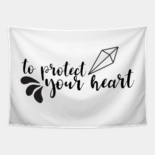 Camsten "To Protect Your Heart" Tapestry