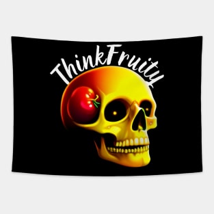 Think Fruity Think Positive Tapestry