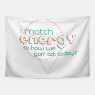 Match Energy Retro Tapestry