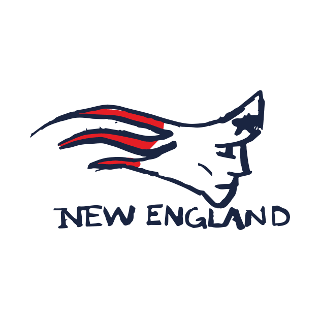 New England Patrioooots by Very Simple Graph