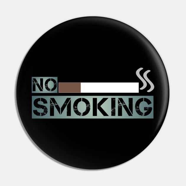 No Smoking Pin by Menu.D