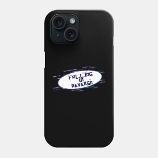 Ellipse Glitch - Falling in reverse Phone Case