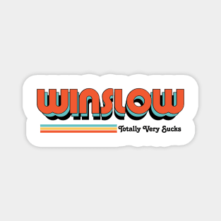 Winslow - Totally Very Sucks Magnet