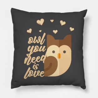 owl you need is love Pillow