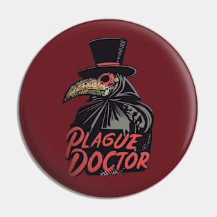 Plague Doctor Pin