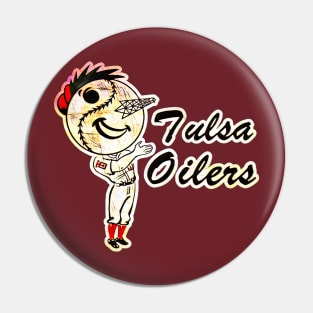 Tulsa Oilers Baseball Pin