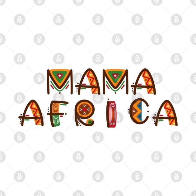 Text Mama Afrika by Liking