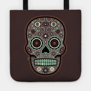 Codicia por vida Mexican Sugar Skull Tote