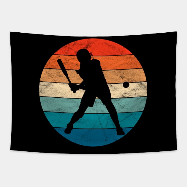 Vintage Softball Lover Tapestry by ChadPill