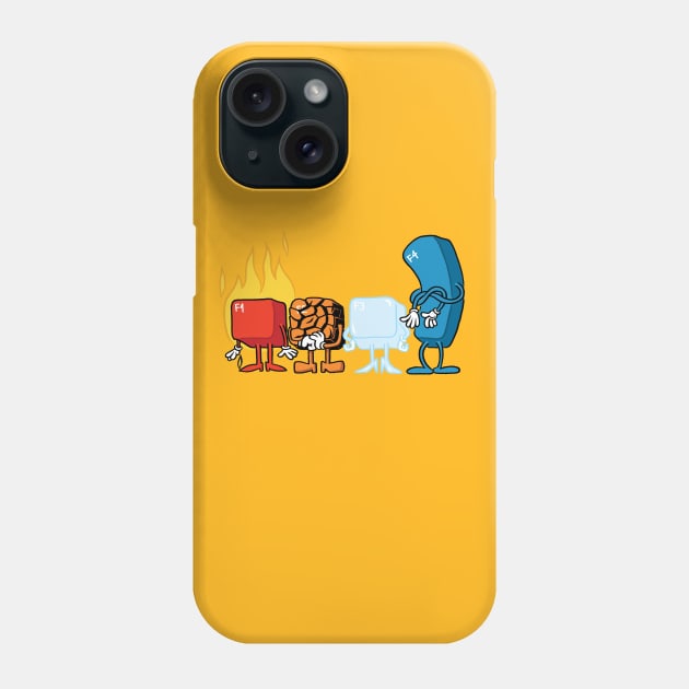 fantastic four Phone Case by ticulin