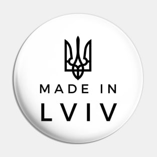 Made in Lviv Pin