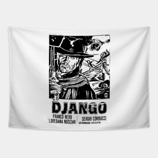 Django, vintage movie Tapestry