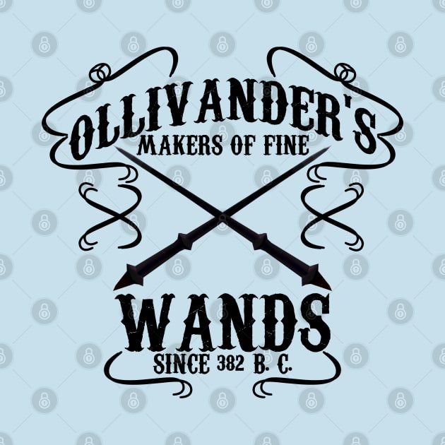 Ollivanders Wands by cInox