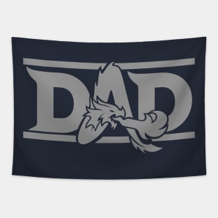 D&D Dad (gray) Tapestry