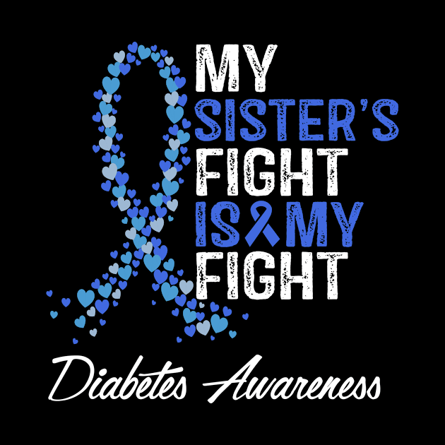 Diabetes Awareness My Sister's Fight Is My Fight by RW