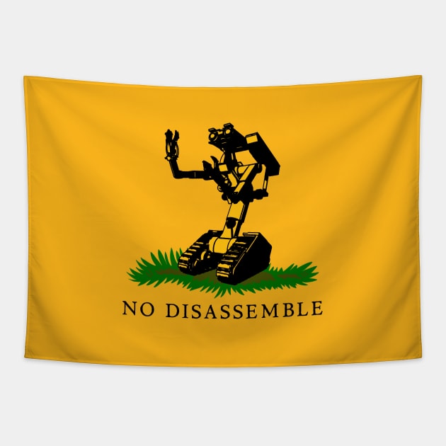 No Disassemble Tapestry by CCDesign