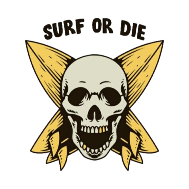 Surf or die by OldSchoolRetro