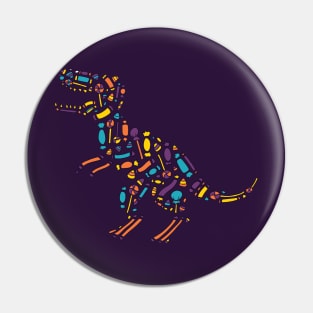 Candy dinosaur Pin