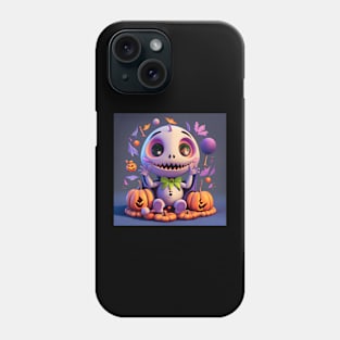 Baby Jack O Skeleton Phone Case