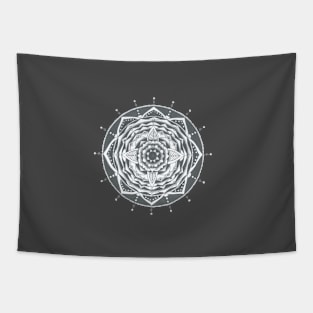 black mandala Tapestry