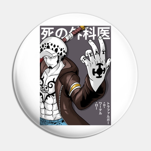 trafalgar law Pin by Amartwork