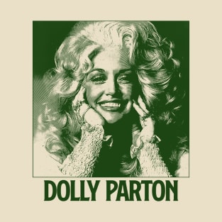 Dolly Parton Engraving T-Shirt