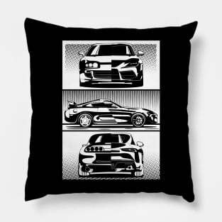 Toyota Supra a80 vs a90 Pillow