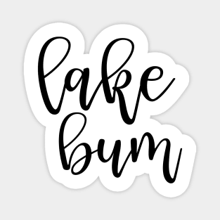 Lake Bum Camping Magnet