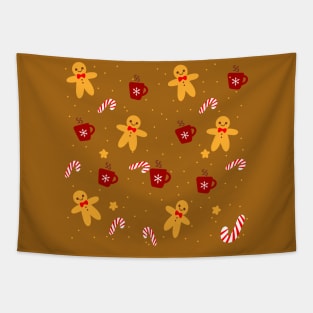 Gingerbread christmas pattern 1. Tapestry