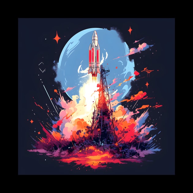 Launching Rocket by UKnowWhoSaid