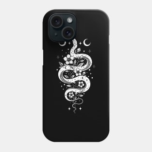 Serpent Spell - White Phone Case