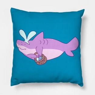 Easter Bunny Shark Pillow