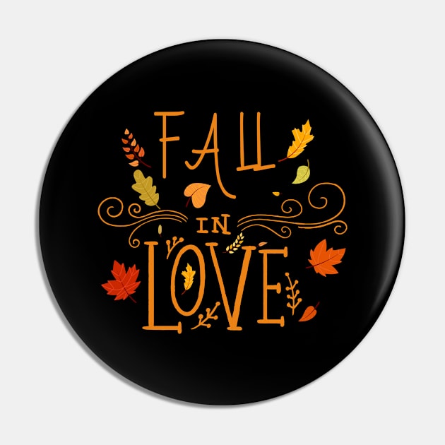 Seasonal Love Fall Pin by designdaking