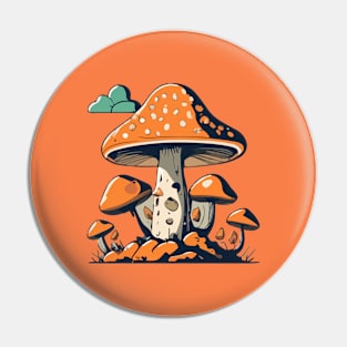 Magic mushrooms Pin