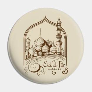 Ramadan Kareem Arabic Mosque Islam Reliqion Pin