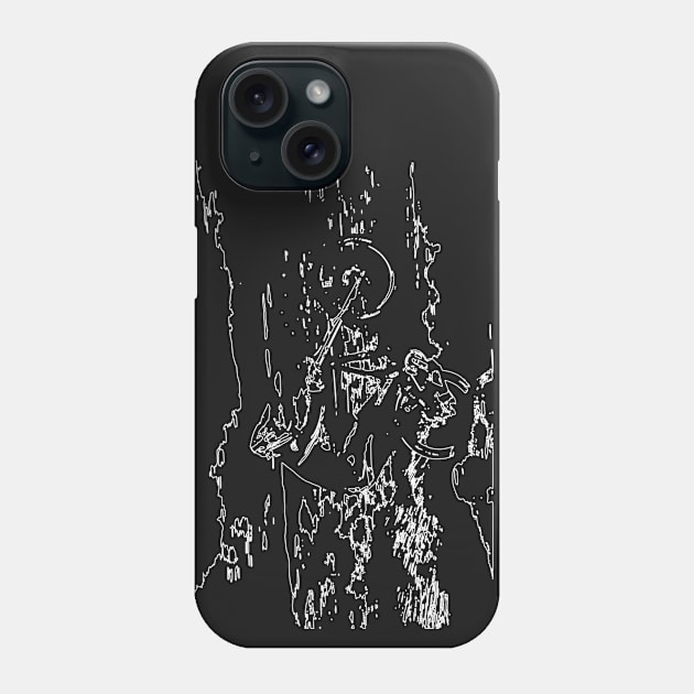 MTB Abstract Manual Phone Case by Bongonation