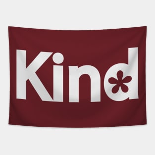 Kind being kind artistic design Tapestry