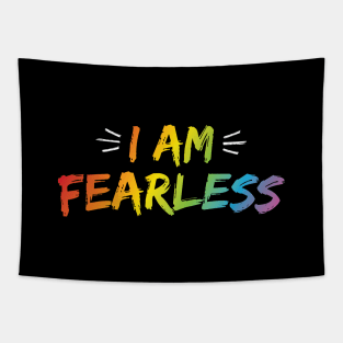 I Am Fearless Tapestry