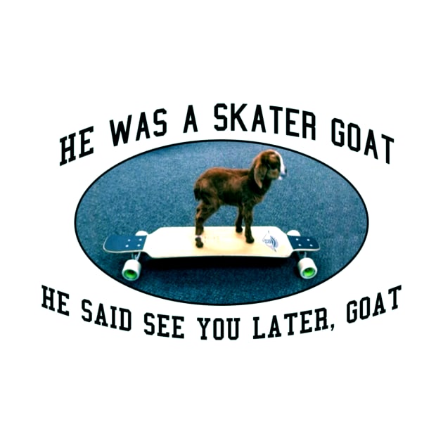 Skater Goat by Rolfober