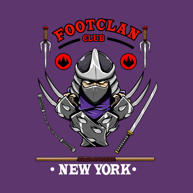 Foot Clan club by sullyink