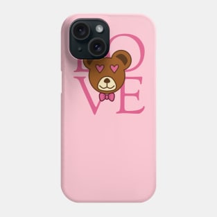 bear in love Phone Case