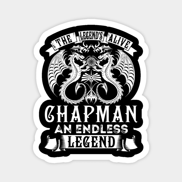 CHAPMAN Magnet by Carmelia