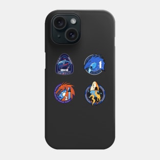 Nasa SpaceX Crew Mission Patches/Logo Phone Case