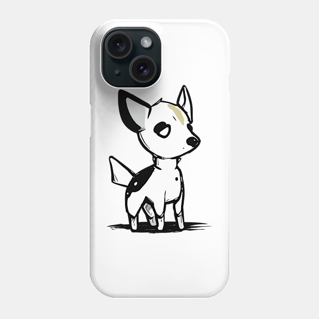 Pupper sketch style Phone Case by stkUA