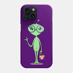 Nerd Alien Phone Case